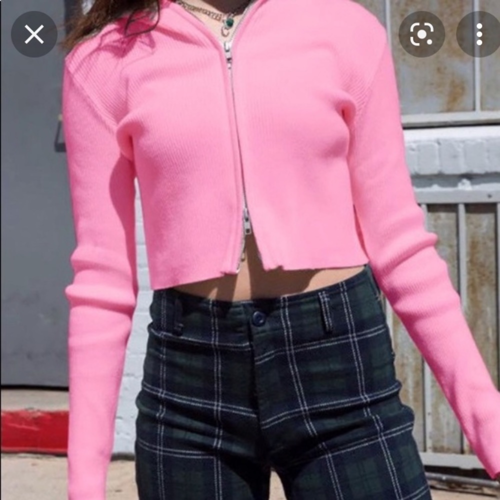 brandy melville bubblegum arden hoodie